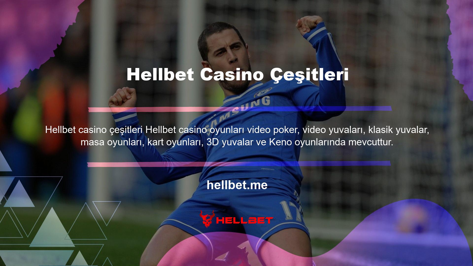 Hellbet Casino'da oyun oynayabilirsiniz